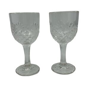 Pair‎ of Crystal Glasses